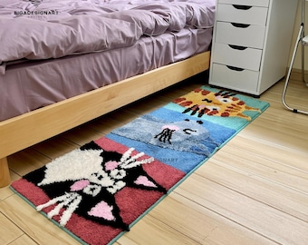 Nursery Rug, Montessori rug, Play Rug, Kids Rug, Large Organic Play Mat Rug,Children’s Rug, Road Rug, Car Rug, Play Carpet, City Rug