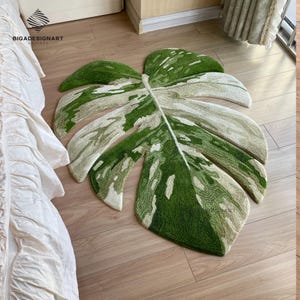 Monstera rug - Etsy.de