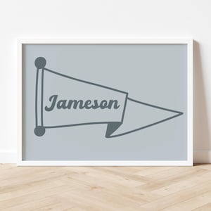 pennant name sign personalized name pennant flag for nursery decor custom baby name sign flag name baby sign for baby girl nursery decor