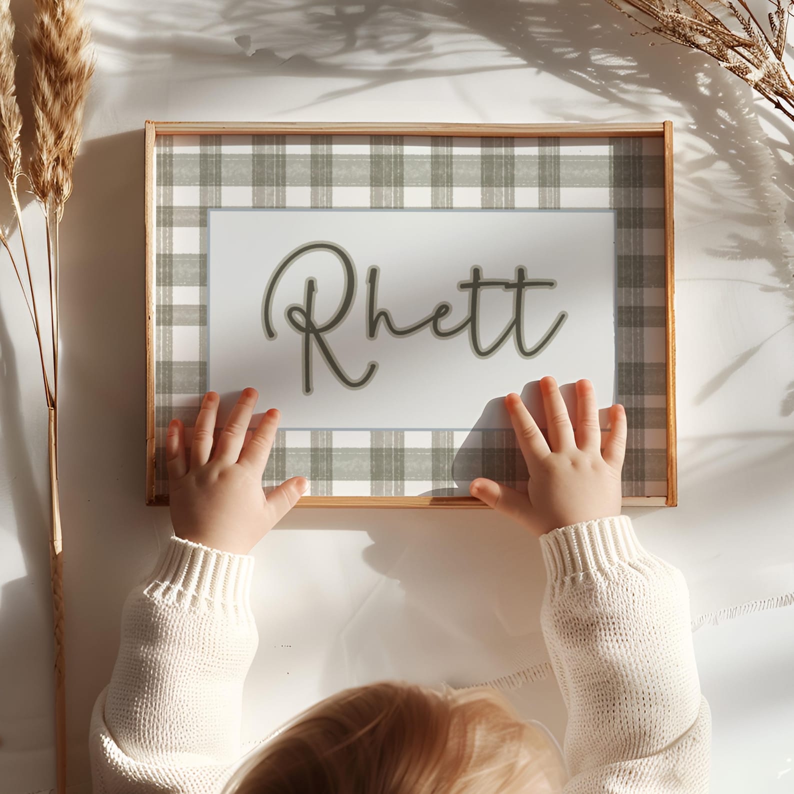 Nursery Name Sign Boy Name Nursery Art Personalized Nursery Decor ...