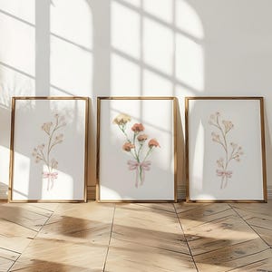 nursery decor girl wildflower nursery art wall decor for baby girl nursery flower decor