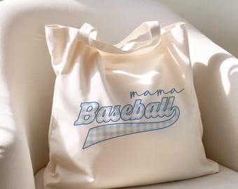 mama draagtas baseball mama cadeau voor sport mama tas voor sport cadeau voor aanstaande mama baseball tas gepersonaliseerde baseball mama cadeau tote schattige