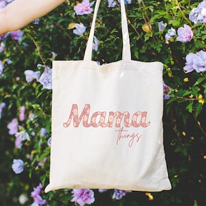 Mutter Geschenk für Mädchen Mutter Tasche Mutter Tasche neue Mutter Geschenk personalisierte Blumentasche mama Leben Geldbörse für Mutter Tasche für Buch Tasche benutzerdefinierte