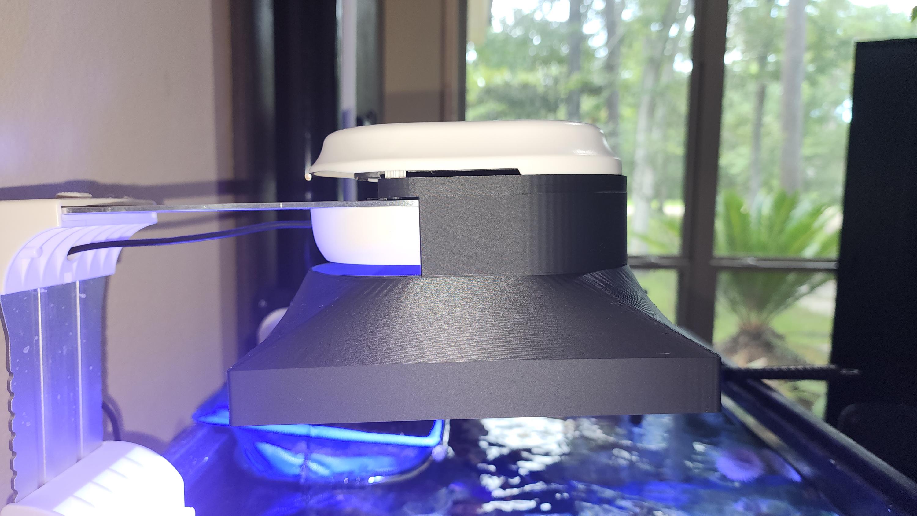 PopBloom RL60 light shade for reef tank or saltwater aquarium
