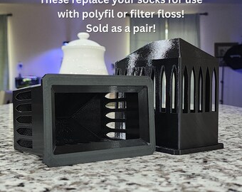 Tideline filter Basket for 62/47 gallon tank – Reef Tank Media Holder (Pair)