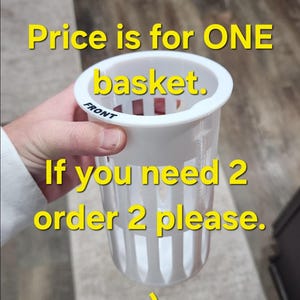 4" Trigger Systems Sump Filter Sock Media Basket for Reef Tank or Saltwater Aquarium