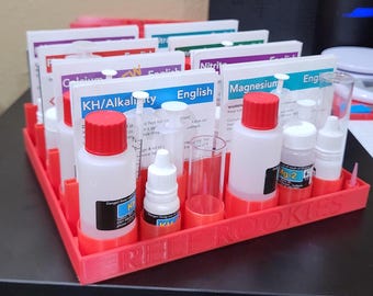 Salifert test kit organizer tray - Saltwater Aquarium - Reef Tank