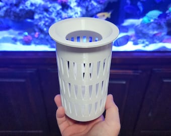 Panier filtrant universel de 4 po. pour aquarium récifal, aquarium d'eau de mer ou d'eau douce