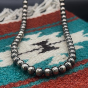 8mm Navajo Pearl Necklace