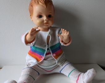 ヴィンテージ シルトクロット セルロイド製ベビードール：ドイツ