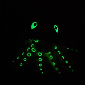 Leonardo the Octopus Glow in the Dark Stuffed Animal Plush Toy image 2