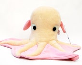 Peluche phosphorescente Léonard la pieuvre phosphorescente