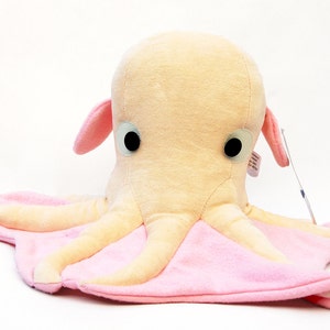 Leonardo the Octopus Glow in the Dark Stuffed Animal Plush Toy image 1