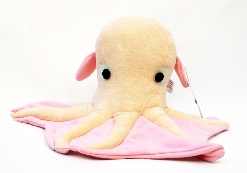 Leonardo the Octopus Glow in the Dark Stuffed Animal Plush Toy image 1