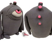 Mitchell M. Monster Cyclope Hugging Peluche Toy