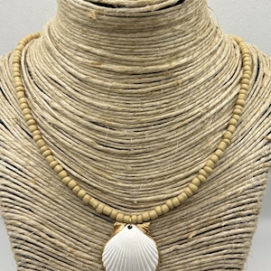 Beaded Shell Necklace