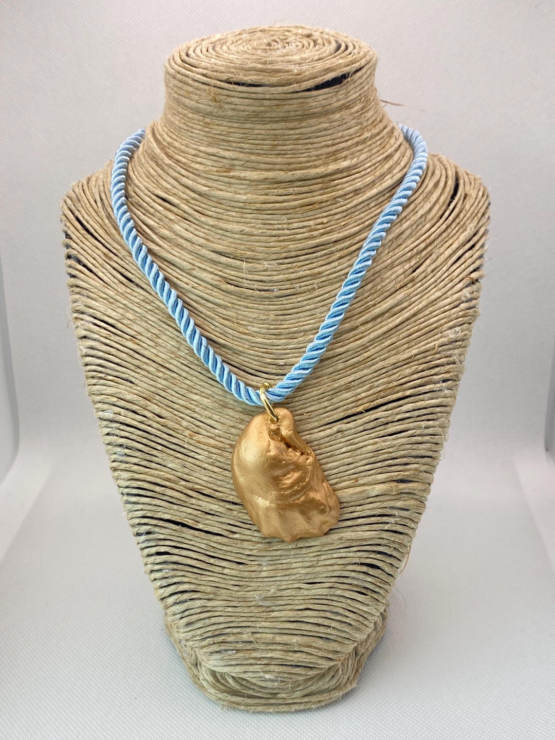 Shell Golden Rope Rope and Shell Necklace - Etsy