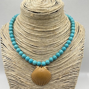 Beaded Shell Necklace