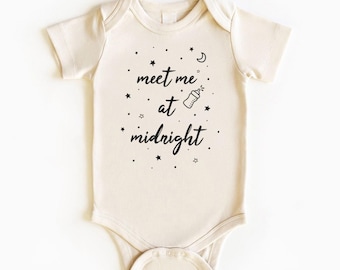 Meet Me at Midnight Onesie®: Organic Cotton Newborn Gift