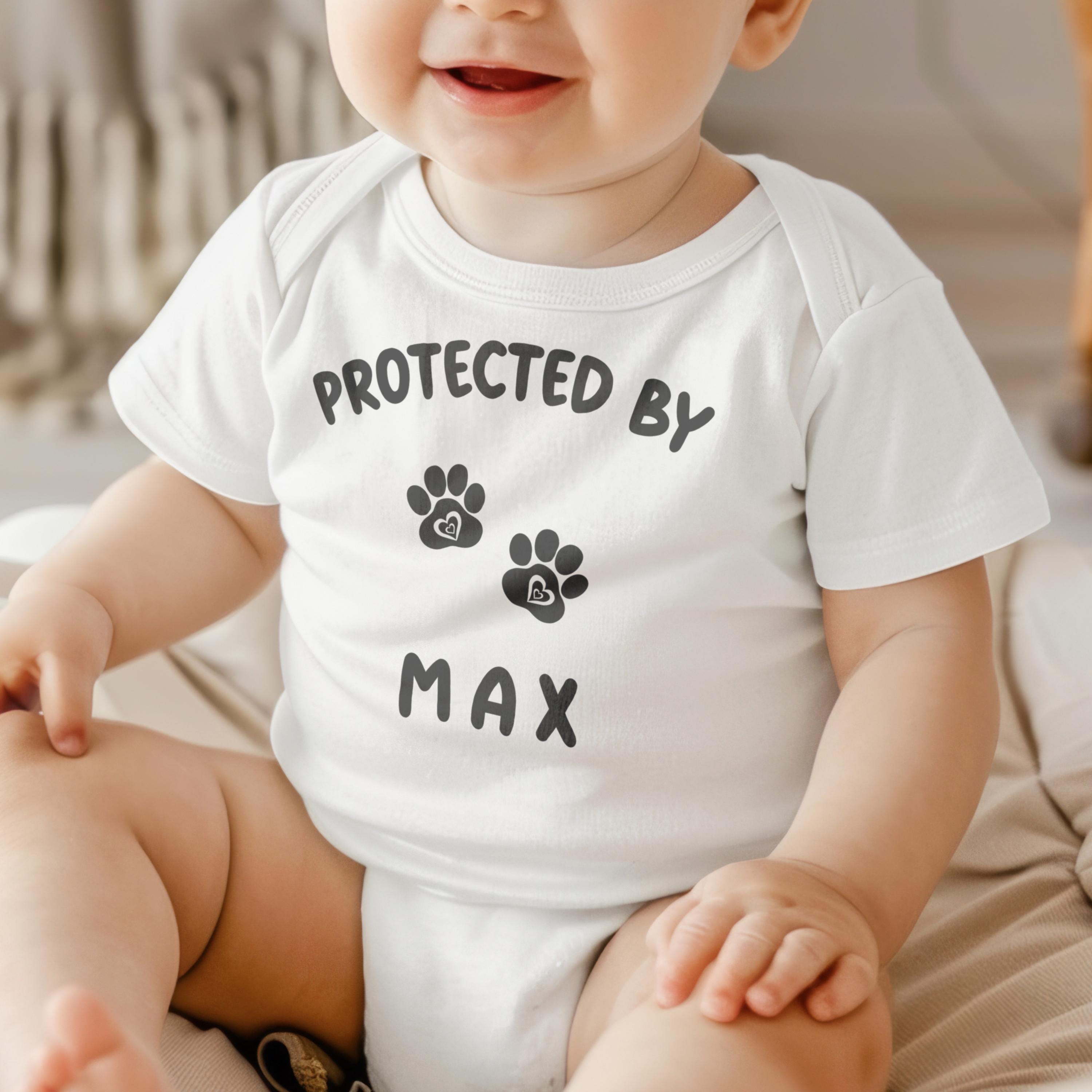 Organic Baby Onesie - Dogs Print main image 0