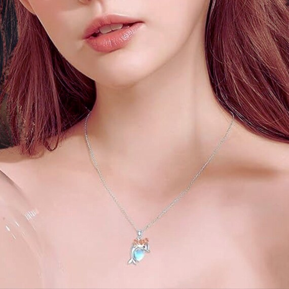 Collana con Cuore Pulsante in Argento Sterling 925, Regalo di San Valentino o Co