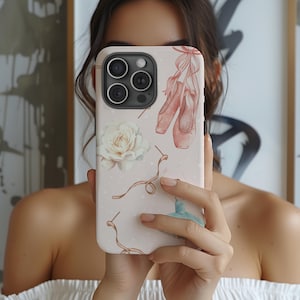 Graceful Ballet-Inspired Phone Case - Stylish & Protective