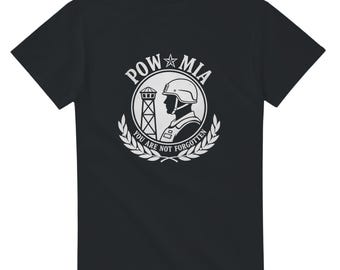 POW/MIA YOU ARE NOT FORGOTTEN RED VIETNAM VETERAN EMBROIDERED IRON ON PATCH