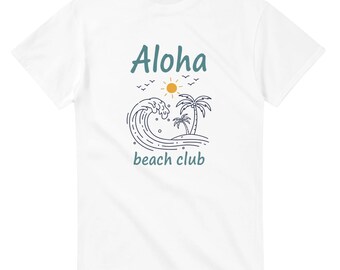 Aloha Beach Club Shirt Tropical Summer Tee