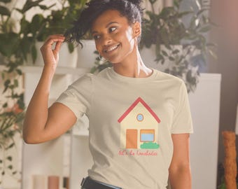 Camiseta unisex de manga corta Let's Be Homebodies