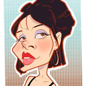 Caricatura personalizada/Retrato personalizado/Dibujo digital/Caricature/Cartoon portrait