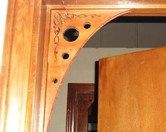 Victorian art-deco Laser-Cut architectural corner/doorway/window pieces, version 1