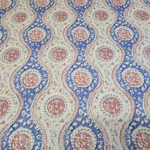 54x45 Brunschwig & Fils Nadari Print Fabric