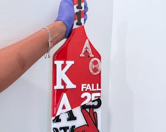 24" Personalized Greek Paddles