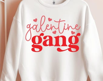 Galentine Gang PNG, Valentine Ladies Night, Girls Valentine Digital Download for Shirts Stickers and Crafts
