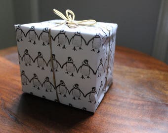 Penguin Print Wrapping Paper