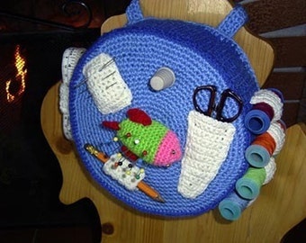Needlework Organizer - Caddy - Tidy crochet pattern pdf