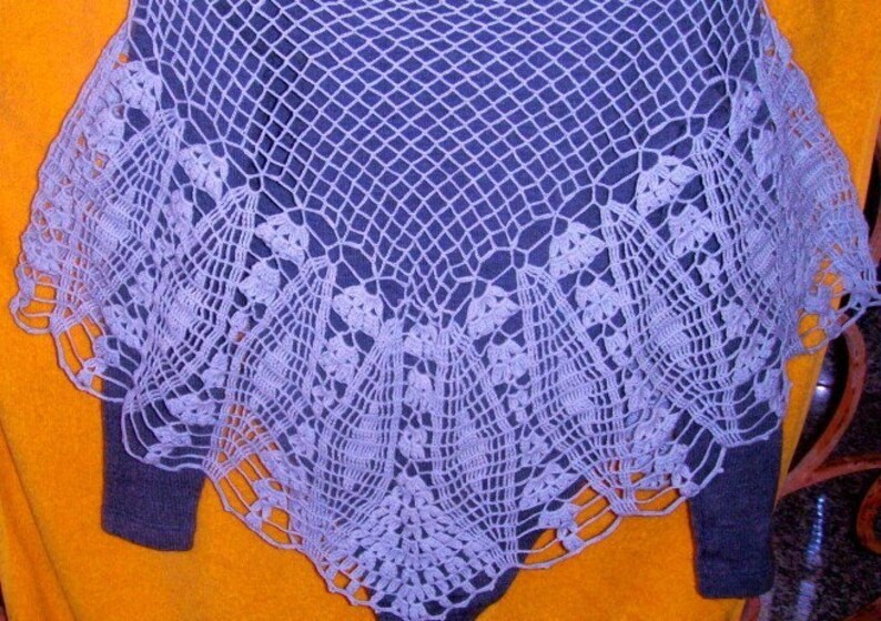 Edelweiss Lace Shawl Crochet Pattern Pdf - Etsy