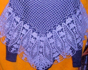 Edelweiss Lace Shawl crochet pattern pdf