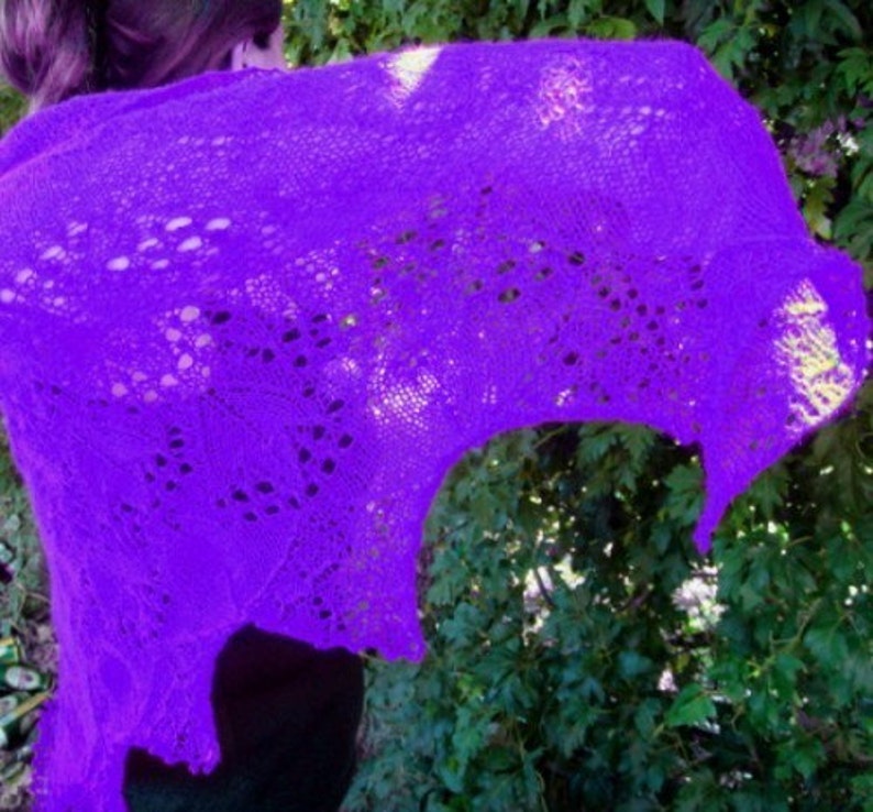 Sweet Tango Shawl knitting pattern pdf image 3