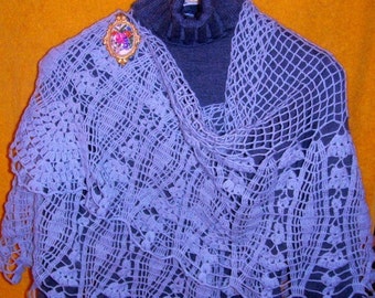 Edelweiss Lace Shawl crochet pattern pdf