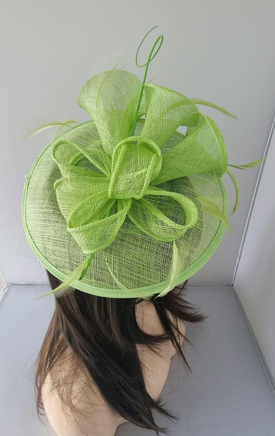Lime Green Fascinator - Etsy New Zealand display picture 3