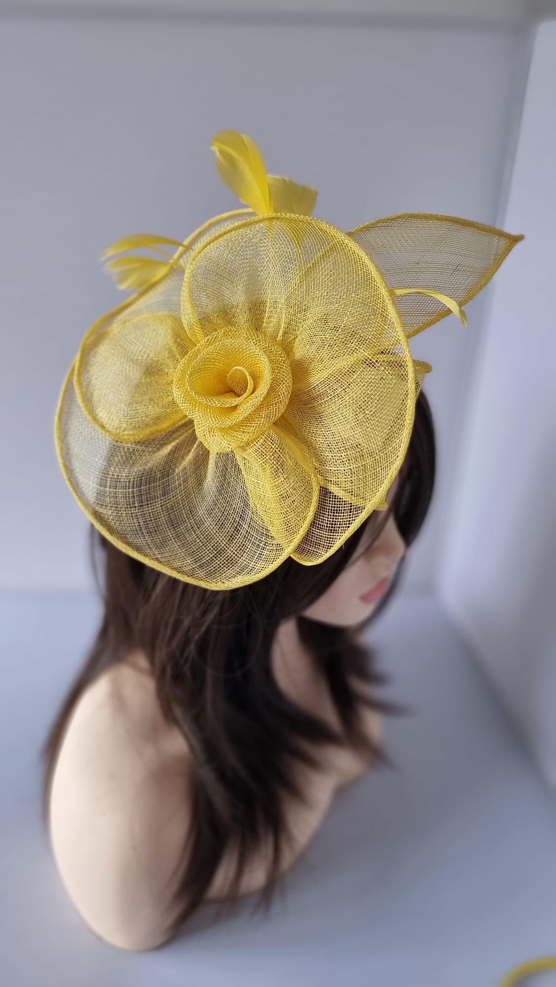 Yellow Fascinator - Etsy Singapore display picture 3