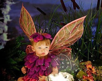 Enchanted Daphne Fairy Wings fairy outfit fae faery kid's fairy costume infant child wings adult fairy costume photography prop baby fairies