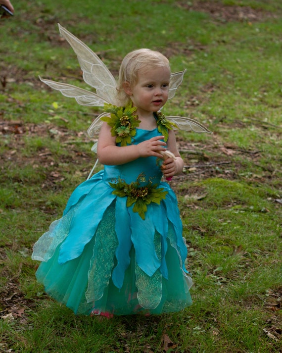 RTS Enchanted Blue Fairy Costume 2T-6 Fairy Dress Photography - Etsy UK