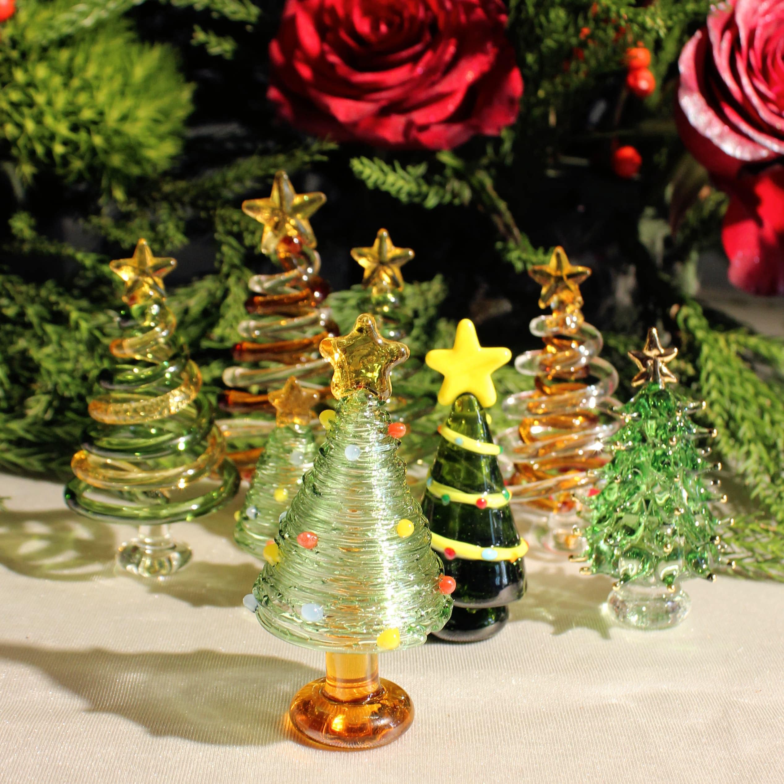 2025年最新】ミニチュアガラス細工 クリスマスの人気アイテム