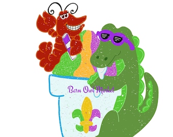 Crawfish template, alligator template, crawfish boil template, Alligator snowball template, Crawfish Alligator snow cone template, snoball