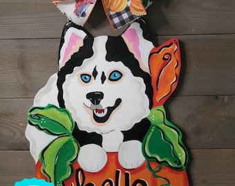Husky door hanger