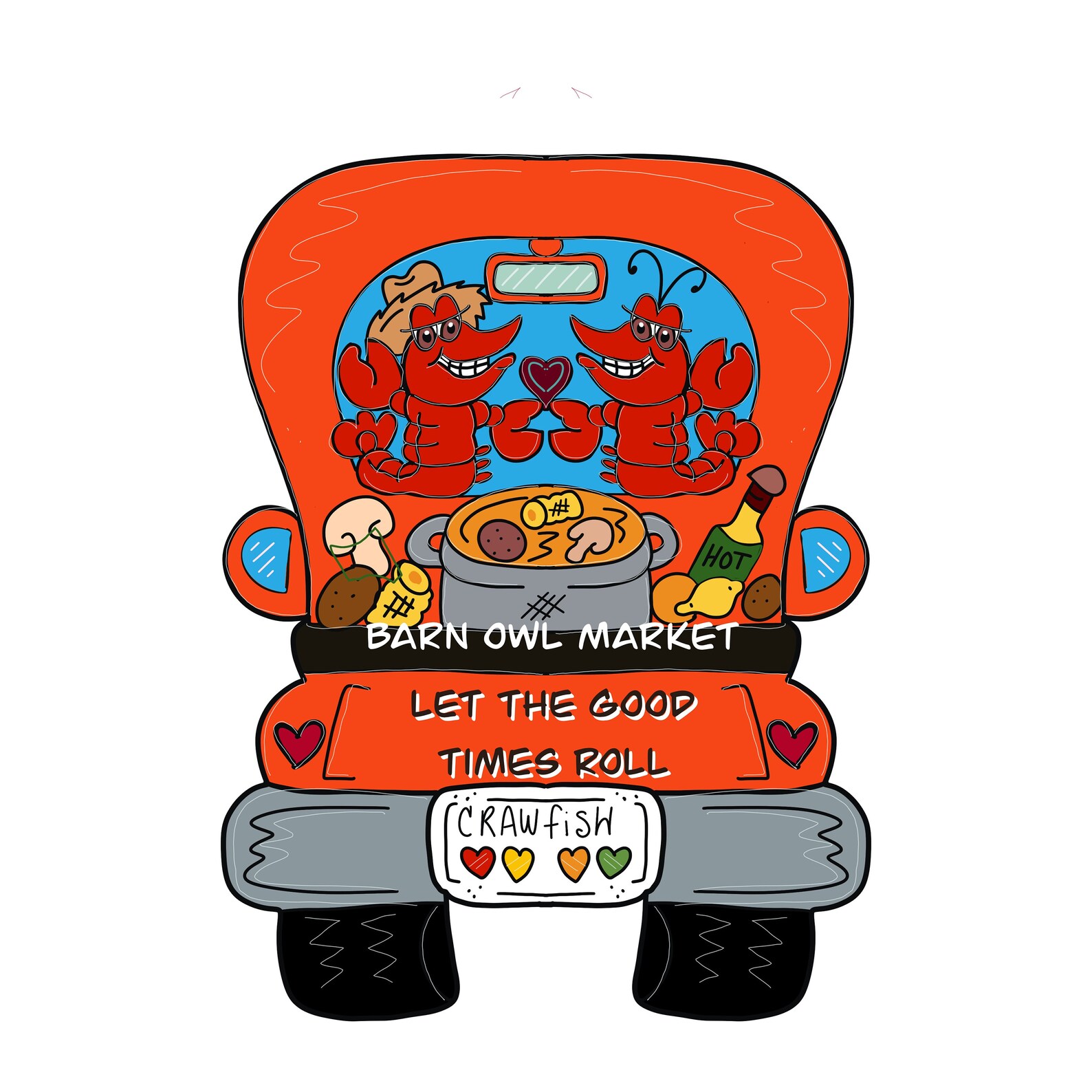 Crawfish Template Crawfish Boil Template Crawfish Truck Template Crawfish Template Crawfish Boil Template Crawfish Truck Template