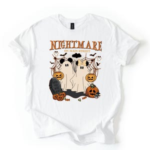 Disney Fall Ghost Shirt, Vintage Mickey Halloween Shirt, Disney Halloween Minnie Mickey, Nightmare On The Main Street Shirt, Cute Sweatshirt