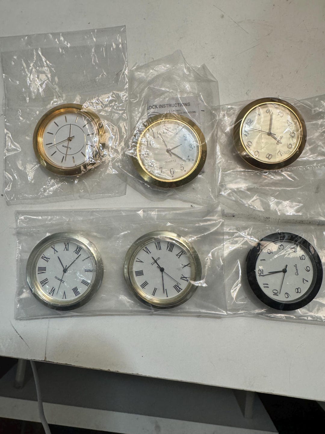 Small Insert Clock Module Mini Insert Clock - Etsy